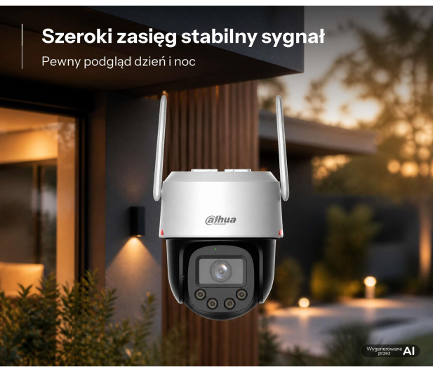 Dahua Kamera  zewnętrzna obrotowa 8MP - 1587574 - zdjęcie 5